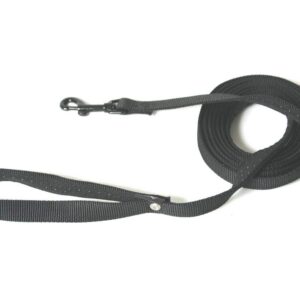 MARTIN SELLIER — Longe cordeau en nylon noir 3 m 20 mm