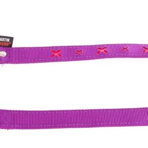 MARTIN SELLIER — Laisse en nylon motif croix 25-100