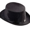 W WIDMANN MILANO Party Fashion — Haut-de-forme en velours Carnaval