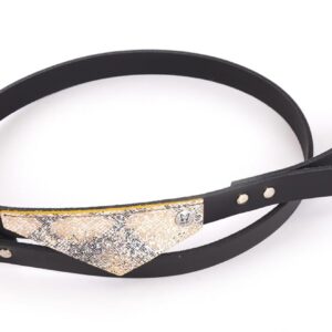 MARTIN Malibu — Collier bandana en cuir fantaisie pour chien