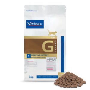 VIRBAC Veterinary HPM — Croquettes digestives pour chat 3 kg