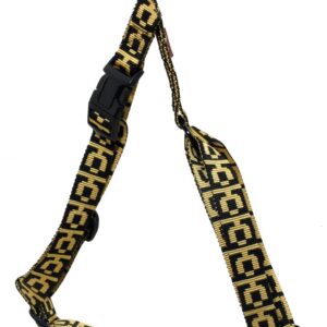 MARTIN SELLIER Santa — Harnais réglable en nylon jaune/noir