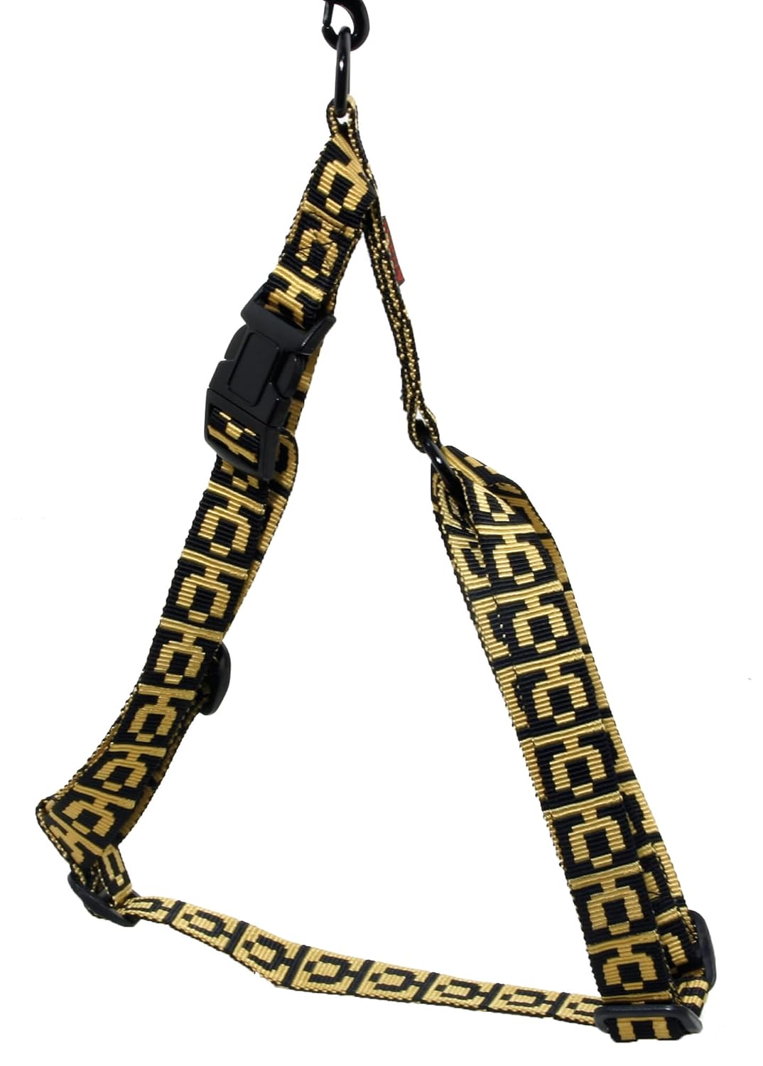 MARTIN SELLIER Santa — Harnais réglable en nylon jaune/noir