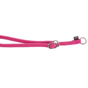 MARTIN — Collier d’éducation rond en nylon pour chien rose