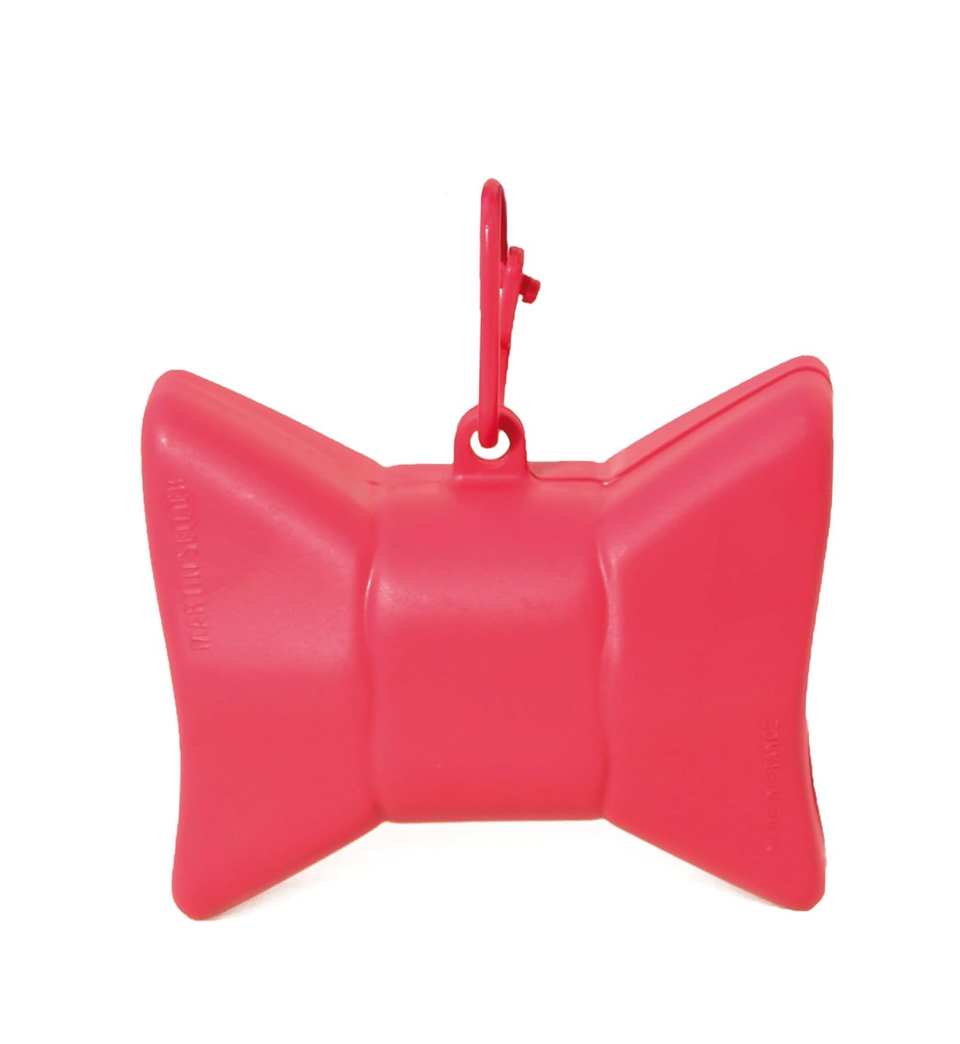 MARTIN SELLIER Nœud — Distributeur de sacs rose petit modèle