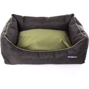 MARTIN — Corbeille pour chien waterproof noire et taupe 70 cm