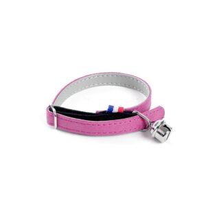 MARTIN — Collier pour chat en cuir et simili cuir irisé