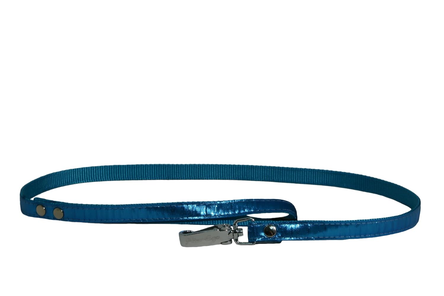ALTER EGO Disco — Laisse en nylon bleu taille S