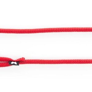 MARTIN — Laisse ronde classique en nylon rouge 9 mm x 120 cm