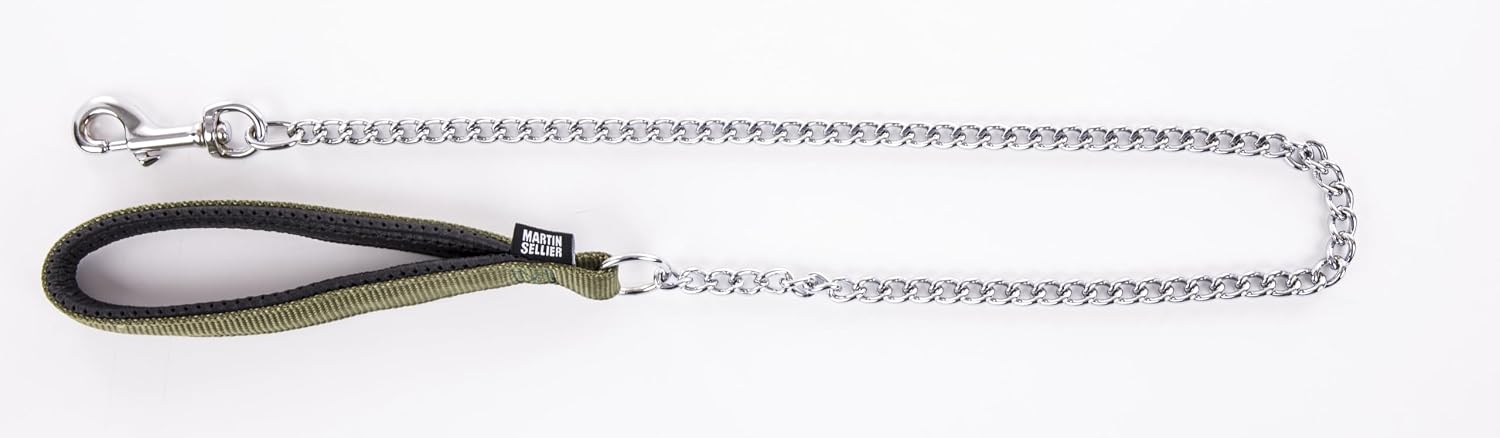 MARTIN — Laisse chaîne fine classique en nylon