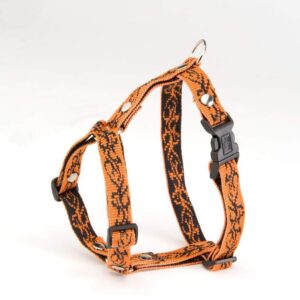 ALTER EGO Tatoo — Harnais pour chien orange 30/45 cm x 15 mm