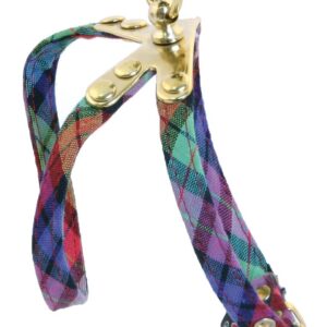 MARTIN SELLIER Benton — Harnais pour chien écossais vert 30 cm