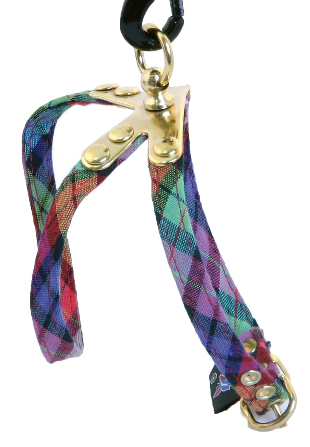 MARTIN SELLIER Benton — Harnais pour chien écossais vert 30 cm