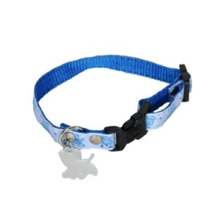 ALTER EGO — Collier bébé bleu 15 mm taille S