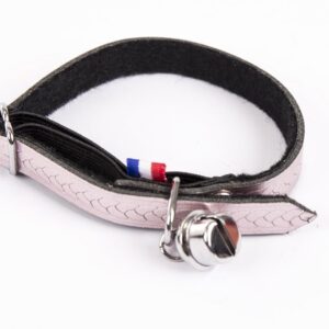 MARTIN — Collier en cuir tressé pour chat