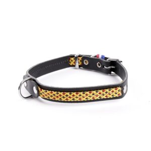 MARTIN Colorado — Collier en cuir et nylon