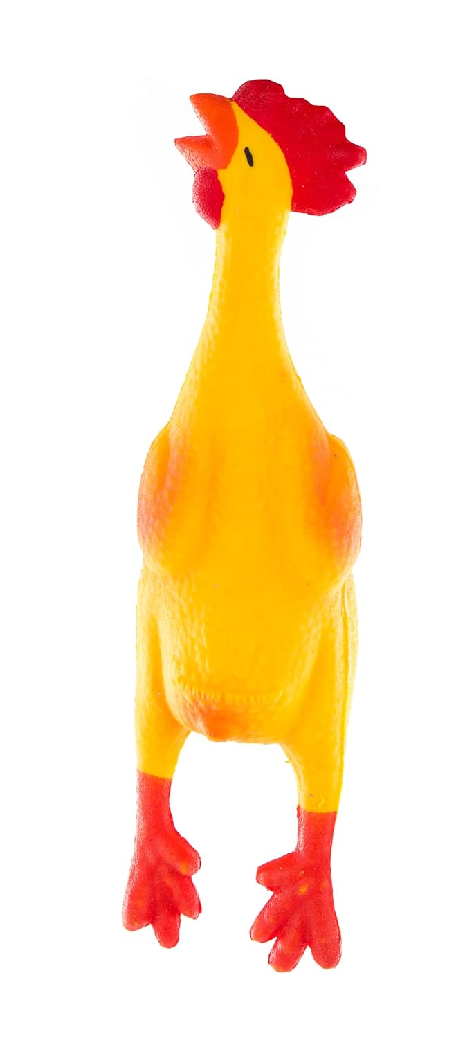 MARTIN SELLIER — Jouet poulet en latex pour chien PM
