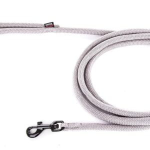 MARTIN SELLIER — Laisse ronde en nylon 2 m gris