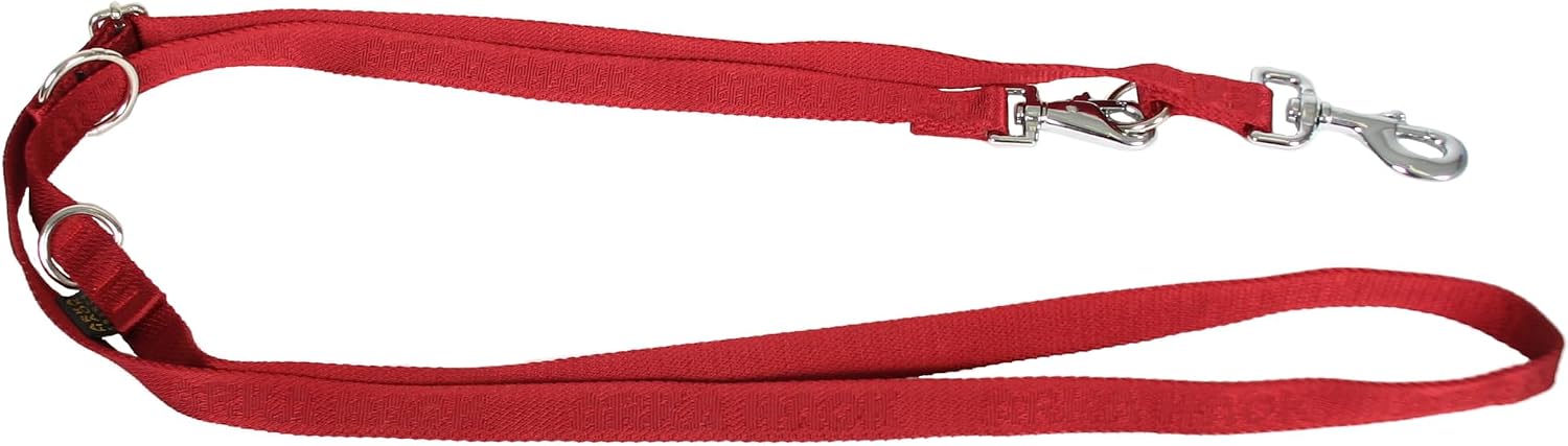 ARKA HAOK Rubis — Laisse de dressage 3 positions rouge 220 cm