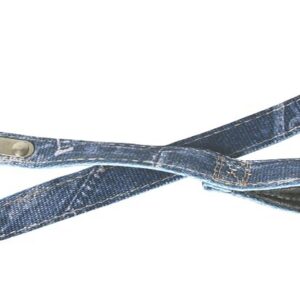 MARTIN SELLIER — Laisse pour chien motif jeans 16/100