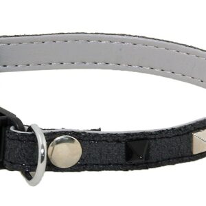 ALTER EGO Glam & Color — Collier réglable pour chat noir