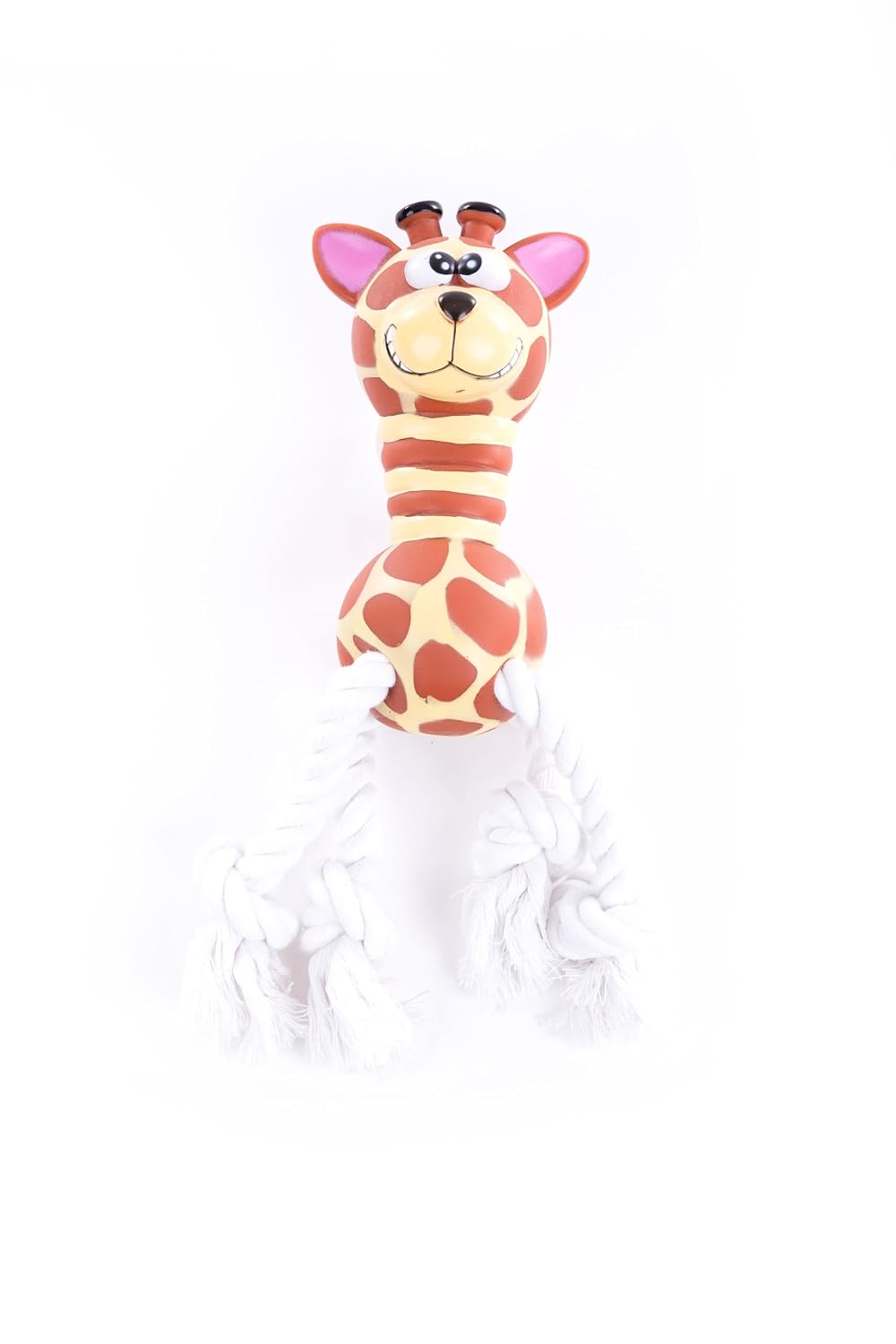 MARTIN SELLIER — Jouet pour chien girafe en vinyle et corde