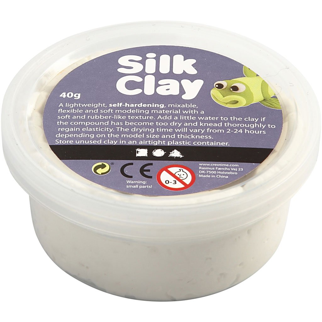 SILK CLAY — Pâte à modeler ultra légère séchant à l’air