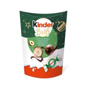 KINDER — Bouchées de chocolat au lait fourrées lait et noisettes