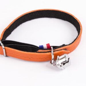 MARTIN — Collier en cuir pour chat Farandole