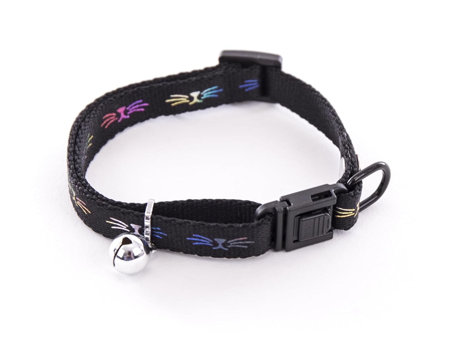 MARTIN Frimousse — Collier anti-étranglement pour chat noir