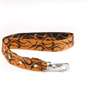 ALTEREGO — Laisse pour chien tatouage orange 50 cm x 40 mm