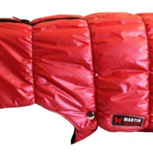 MARTIN SELLIER Glossy — Doudoune pour chien XS rouge