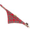 MARTIN SELLIER Benton — Collier pour chien foulard écossais 30 cm