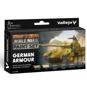 VALLEJO Model Color — Set de peintures Armure allemande WWII 6 x 18 ml