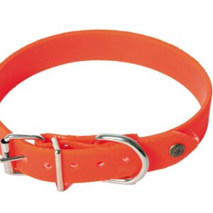MARTIN — Collier réfléchissant de chasse en TPU orange 55 cm