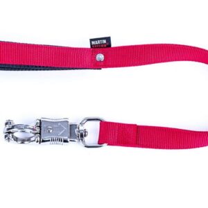 MARTIN Sellier Bazouka — Laisse en nylon rouge 25-70 cm