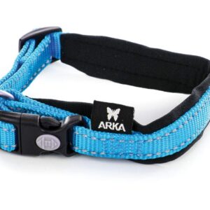 MARTIN Sellier Neo+ — Collier bleu 15 mm 30-35 cm