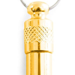 MARTIN — Tube adresse doré 2,7 cm