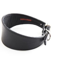 MARTIN SELLIER — Collier en cuir pour whippet et lévrier 30 cm