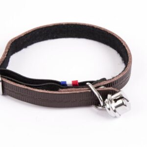 MARTIN — Collier en cuir Farandole pour chat