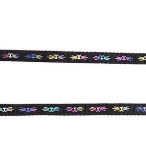 MARTIN SELLIER Frimousse — Laisse en nylon pour chat noire