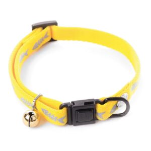 MARTIN Fluo Fish — Collier réglable en nylon pour chat
