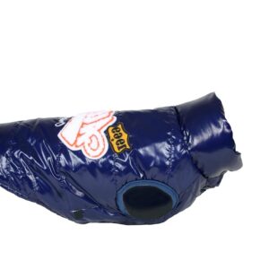 ALTER EGO Brooklyn — Doudoune pour chien rouge et marron 22 cm