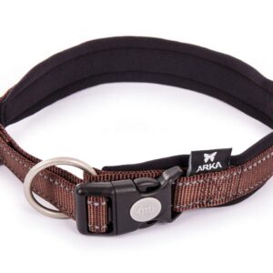 MARTIN SELLIER Neo+ — Collier marron 20 mm 40-45 cm