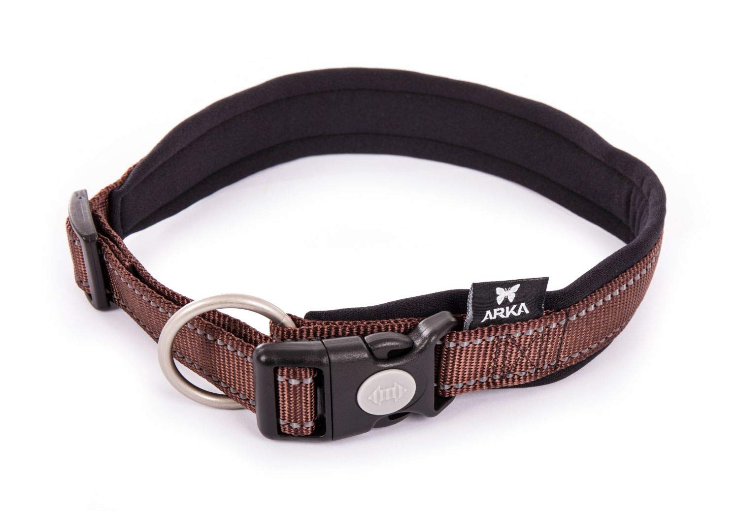 MARTIN SELLIER Neo+ — Collier marron 20 mm 40-45 cm