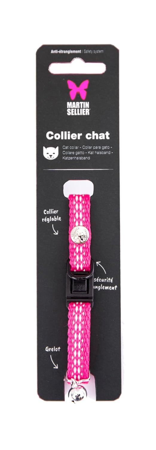 MARTIN — Collier de sécurité en nylon pour chat