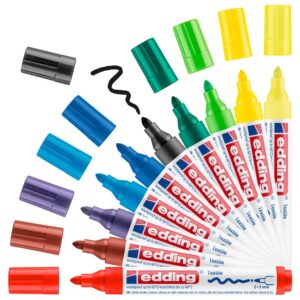 EDDING 4500 — Marqueurs textiles étui 10 couleurs