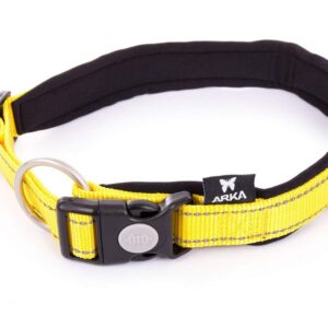 MARTIN Sellier Neo+ — Collier jaune 25 mm 55-60 cm