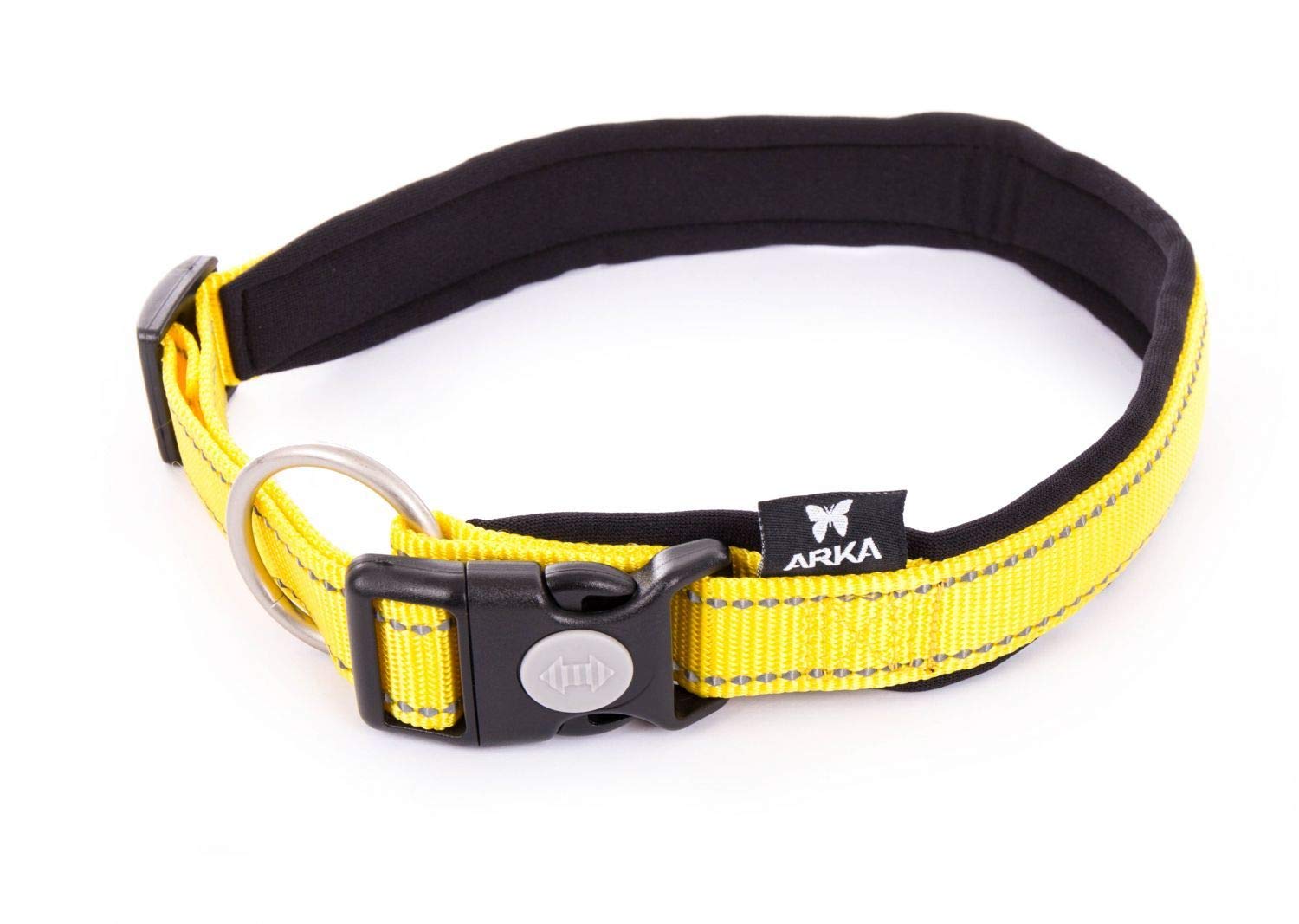 MARTIN Sellier Neo+ — Collier jaune 20 mm 40-45 cm