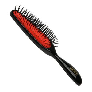 SIBEL — Brosse à cheveux plate en nylon